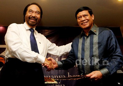 Laksamana (Purn) Tedjo Edhy Gantikan Surya Paloh