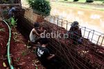 Beton Banjir Kanal Barat Ditinggikan