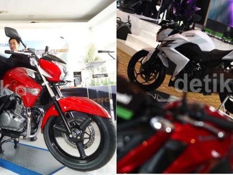 Adu Kuat Kawasaki Z250 VS Inazuma