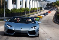 Untuk pertama kalinya, mobil mengalahkan kecepatan maksimum pesawat saat take off yang berkisar pada 150 mil per jam  (241 km per jam) sampai 180 mil per jam (289 km per jam). (Dok Lamborghini).