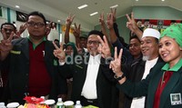 Pelatihan tersebut membahas tentang Pancasila, UUD' 45, NKRI dan Bhinneka Tunggal Ika Hadir dalam kesempatan tersebut Ketua Umum DPP PKB, Muhaimmin Iskandar dan Ketua Fraksi PKB-MPR RI Lukman Edy.