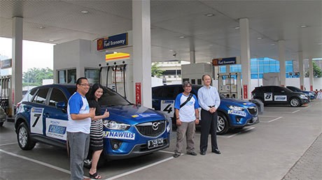 7 Tim Uji SKYACTIV Technology Memulai Petualangan SKYACTIV E-Halt Challenge