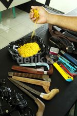 Ribuan Butir Pil Dextro Disita di Rutan Makassar
