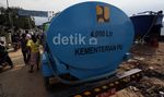 Korban Banjir Dapat Bantuan Air Bersih