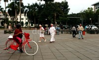 Kawasan tersebut mulai ramai dikunjungi masyarakat.