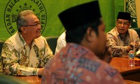 Ditegaskan oleh Kiai Said, pendirian BHNU sama sekali tidak memiliki maksud menyaingi lembaga penerbitan label halal yang sebelumnya sudah ada, salah satunya oleh Majelis Ulama Indonesia (MUI). (dok PBNU)