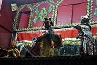 Wayang Potehi yang menjadi favorit pengunjung anak-anak.