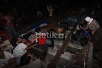 Kebakaran ini menghanguskan sekitar 70 rumah.
