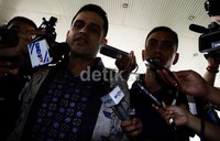 Nazar diperiksa sebagai  saksi untuk Andi Mallarangeng. Ramses/detikFoto.