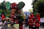 Kemeriahan Pawai Panjang Mulud di Serang