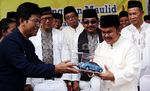 Kemeriahan Pawai Panjang Mulud di Serang