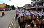 Kemeriahan Pawai Panjang Mulud di Serang