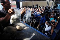 Barang bukti sabu itu didapat dari dua kasus. Sebanyak 2,97 kilogram sabu didapat dari pengungkapan kasus di Wonosobo, Jawa Tengah. Sedangkan 166,4 gram disita dari tiga orang tersangka yang terdiri dari seorang pria berkewarganegaraan Nigeria, DUM (31), serta dua orang asal Palembang YL (33) dan YI (31).