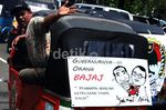 Ratusan Supir Bajaj Geruduk Kantor Jokowi