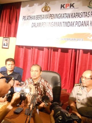 KPK Pantau Penanganan Dugaan Korupsi Wali Kota Medan Rahudman Harahap