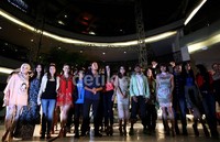 Para aktor, sutradara, dan musisi pengisi soundtrack yang hadir dalam acara tersebut.