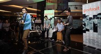Suasana peluncuran kemabali Portrait Management.