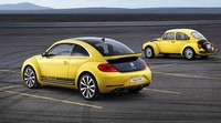 VW pertama kali memperkenalkan model ini 1973 untuk kemudian memperkenalkannya di 2013 atau 40 tahun kemudian, jadi pada 2053 akan ada VW Beetle GSR lagi. (dok Volkswagen)