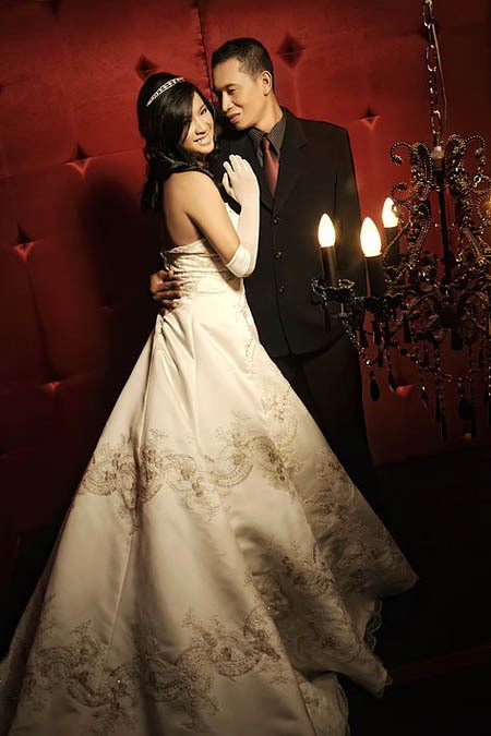 Berty Maharani Febrianty & Agus Susanto simple elegant (dok. Wolipop)