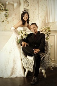 Berty Maharani Febrianty & Agus Susanto simple elegant (dok. Wolipop)