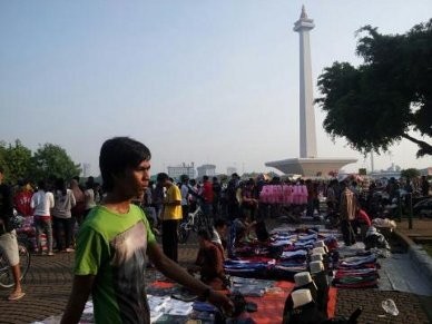 Pak Jokowi, Susahnya Mau Olahraga di Monas