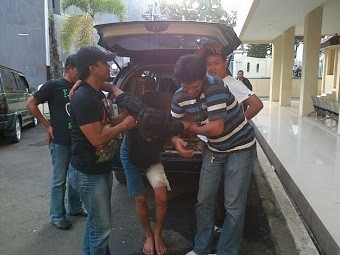 Serang Polisi dengan Parang, Pencuri Didor di Manado