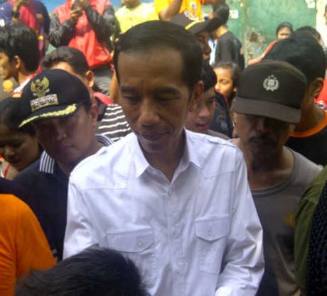 Jokowi ke Pekojan, Cek Pembangunan GOR Seluas 6 Ribu Meter Persegi