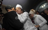Suasa haru pun langsung pecah saat Andhika meninggalkan tempat akad nikah di rumah CC.