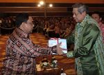 Presiden SBY Hadiri Puncak Hari Pers Nasional 2013