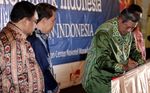 Presiden SBY Hadiri Puncak Hari Pers Nasional 2013