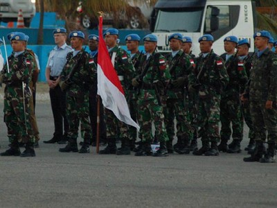 15 Prajurit TNI Ikuti Farewell Ceremony SRSG di Haiti