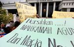 Demo Tolak Hakim Agung Pro Narkoba