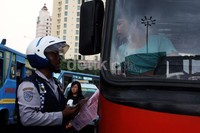 Razia tersebut untuk meminimalisir tindak kejahatan di dalam angkot.