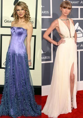 Transformasi Gaya Taylor Swift di Grammy Awards