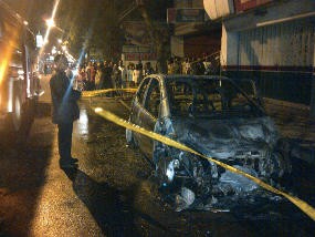 Mercy PNS Dinas Pendapatan Jatim Ludes Terbakar