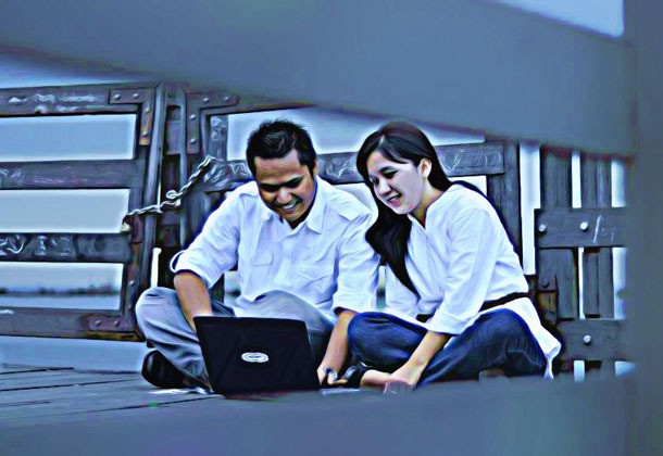 Tri Sulistyowati & Setiawan Moment Prewedding (dok. Wolipop)