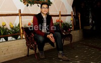 Am wearing my own clothing line @CRNVL for the press conm tulis Afgan lewat akun Twitter pribadinya. Gus Mun/detikHOT.