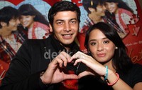 Boy dan Joanna saat premiere 'Kata Hati' di Kota Kasablanka, Jakarta Selatan. Gus Mun/detikHOT.