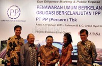 Dana penawaran obligasi ini digunakan seluruhnya untuk ekspansi usaha termasuk membiayai proyek-proyek kontruksi Perseroan.