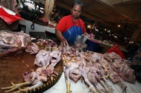 Bukan hanya itu, harga daging ayam juga tinggi sebesar Rp 30 ribu/kg.