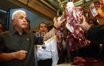 Hatta Rajasa Sidak Pasar Klender