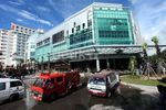 Restoran Black Canyon di Makassar Terbakar