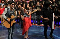 Aksi Setia Band dan Regina di DahSyat, RCTI, Jakarta Barat, Kamis (14/2/2013). Gus Mun/detikHOT)