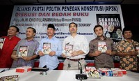 Judul buku ini terkait keberadaan kantor KPU di Jalan Imam Bonjol, Jakarta.
