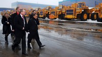 Dalam kerangka memperluas jangkauan produk dan investasinya di kawasan Asia Tenggara, Belaz merencanakan membentuk unit usaha 'Belaz Asia'. (dok. KBRI Moskow)