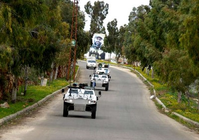TNI-Tentara Prancis Patroli di Libanon