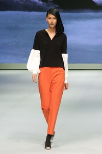 Jakarta, Indonesia - 14 Februari. KRATON by Auguste SoesastroAutumn Winter 2013 - 2014. Indonesia Fashion Week 2013 at Jakarta Convention Center. 14 Februari 2013. Jakarta. [Foto: Mohammad Abduh/Wolipop]