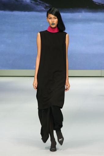 Jakarta, Indonesia - 14 Februari. KRATON by Auguste SoesastroAutumn Winter 2013 - 2014. Indonesia Fashion Week 2013 at Jakarta Convention Center. 14 Februari 2013. Jakarta. [Foto: Mohammad Abduh/Wolipop]