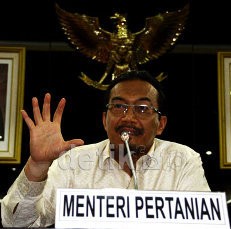 Mentan Suswono Akui Ada Pertemuan di Medan Bahas Daging Sapi