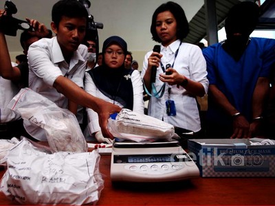 Sabu Seberat 2,5 Kg Dimusnahkan